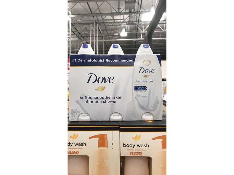 Dove Deep Moisture Nourishing Body Wash, 72 FL OZ