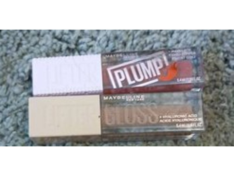 Maybelline New York Lifter Plump Lip Plumping Gloss, 2 Mauve Bite, 0.18 fl oz/5.4 mL