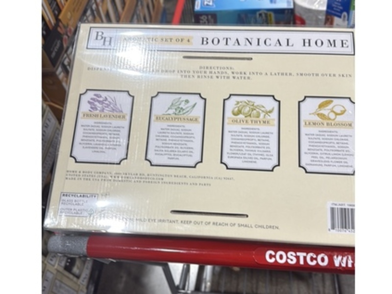 Botanical Home Hand Soap Aromatic Set, 19.5 fl oz/576 mL