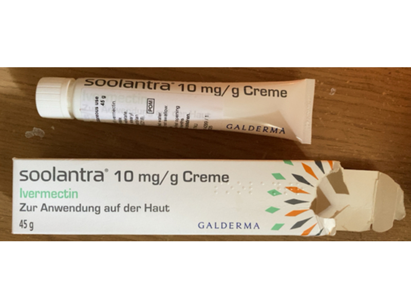 Soolantra (Ivermectin) Creme, 45 g, Galderma (RX)