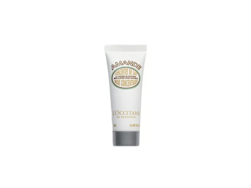 L'Occitane En Provence Body Cream, Almond Milk Concentrate, 0.6 fl oz/20 mL
