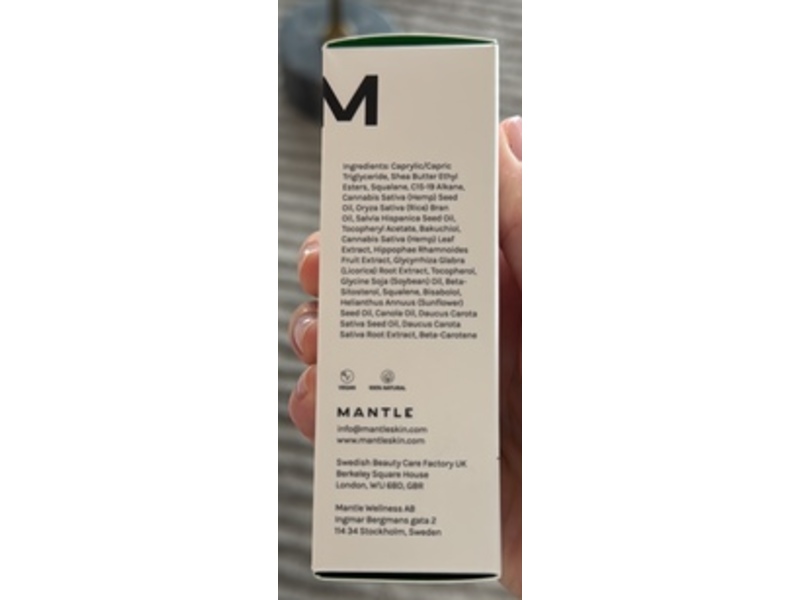 Mantle The Glow Serum Skin-Elevating Radiance Serum, 1.01 fl oz/30 mL