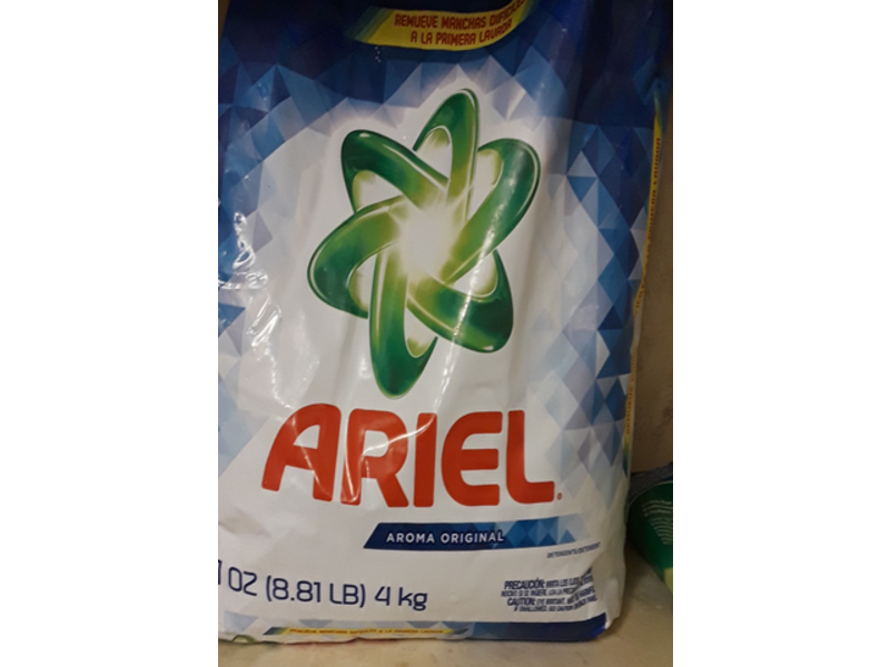 Ariel Powder Laundry Detergent, Aroma Original, 88 Loads, 141 oz/4 kg