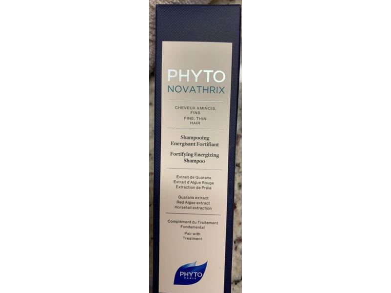 Phyto Novathrix Fortifying Energizing Hair Shampoo, 6.76 fl oz/200 mL
