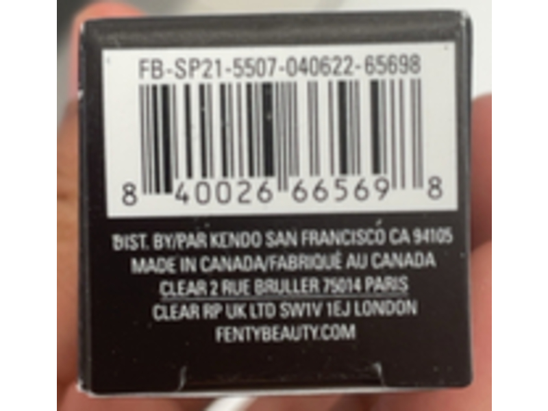 Fenty Beauty by Rihanna Gloss Bomb Cream, Fenty Glow, 0.3 fl oz/9 mL