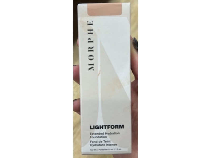 Morphe Lightform Extended Hydration Foundation, Tan 15N, 1 fl oz/30 mL