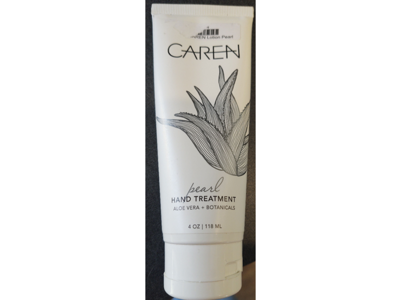 Caren Hand Treatment, Pearl, Aloe Vera + Botanicals, 4 oz/118 mL
