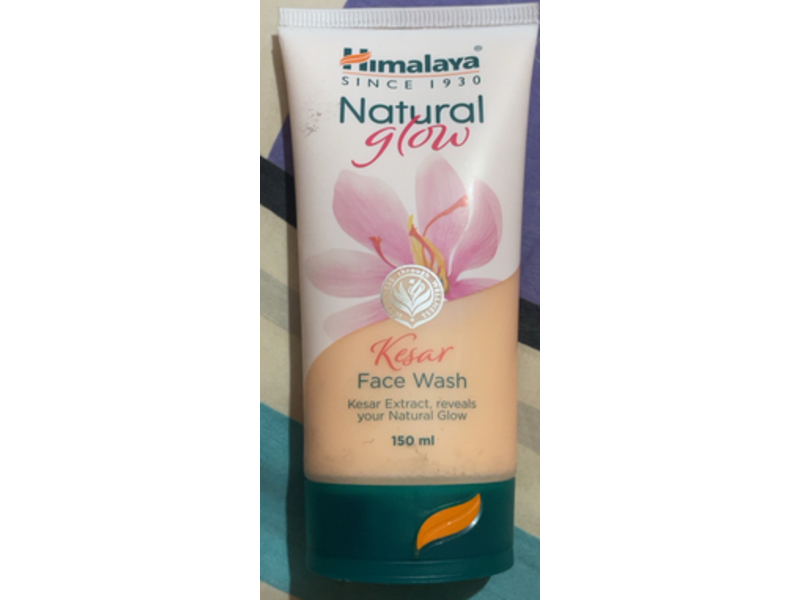 Himalaya Natural Glow Face Wash, Kesar, 150 mL
