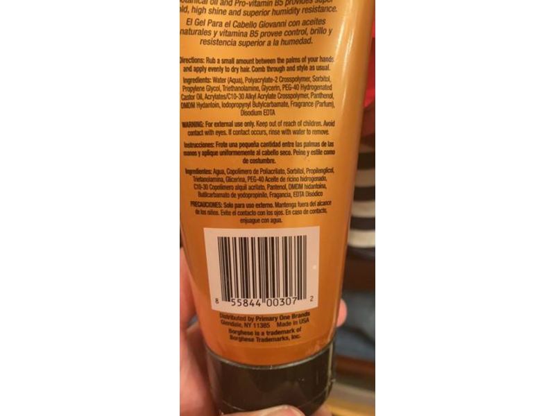 Borghese Giovanni Volumizing Hair Gel, 6 fl oz/177 mL