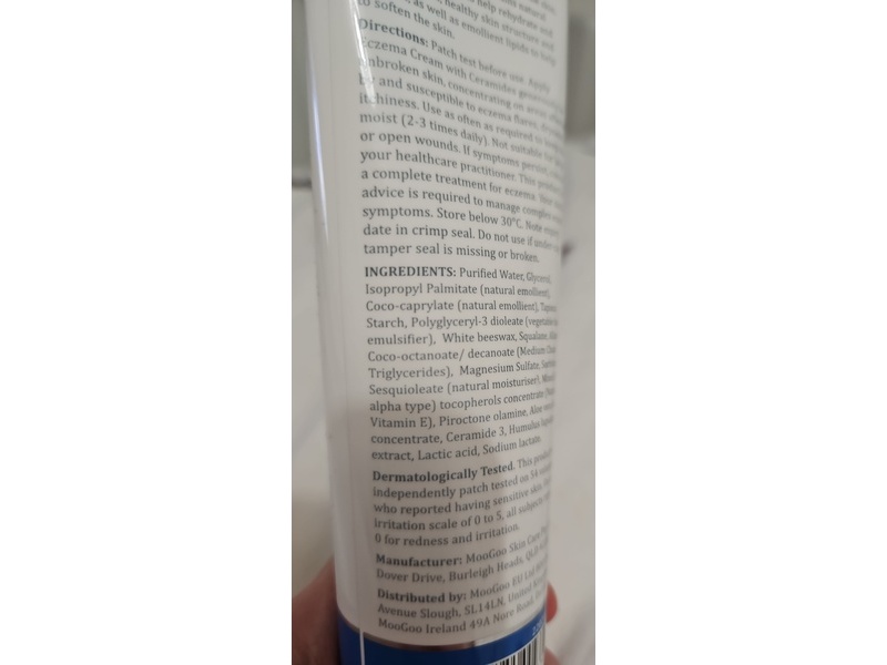 MooGoo Eczema Cream with Ceramides, 120 g