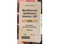 Moxifloxacin Ophthalmic Solution 0.5%, 3 mL, Upsher-Smith Laboratories (Rx) - Image 3