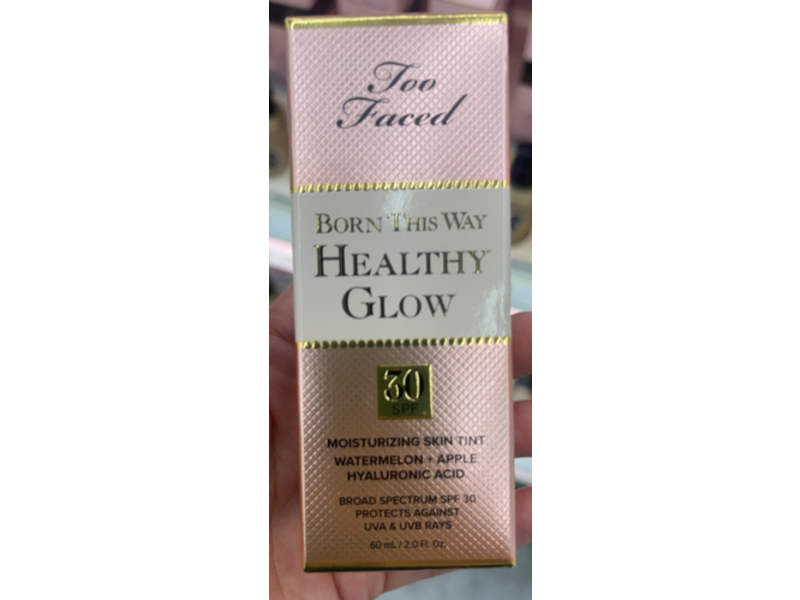 Too Faced Moisturizing Skin Tint, Watermelon + Apple Hyaluronic Acid, Vanilla, SPF 30, 2.0 fl oz/60 mL