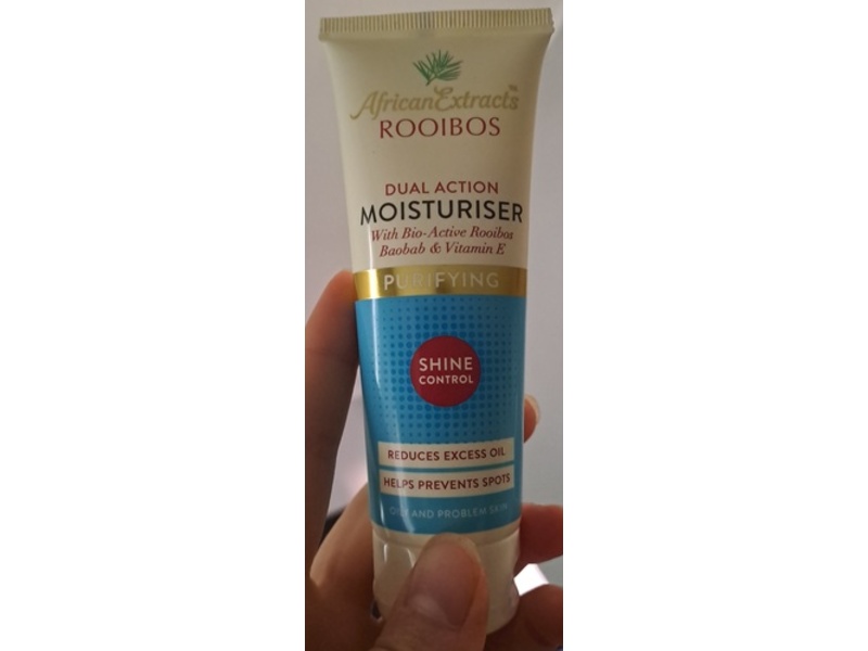 African Extracts Rooibos Dual Action Moisturiser, 2.5 fl oz/75 mL