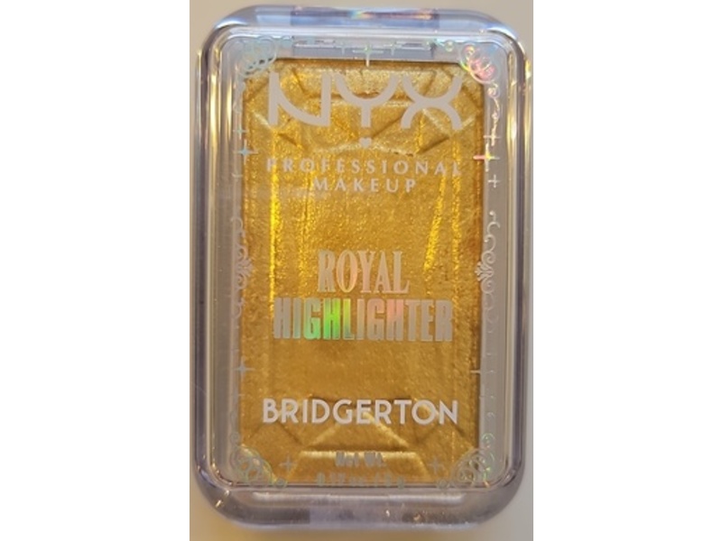 NYX Professional Makeup Bridgerton Royal Highlighter, Light Gold, 0.17 oz/5 g
