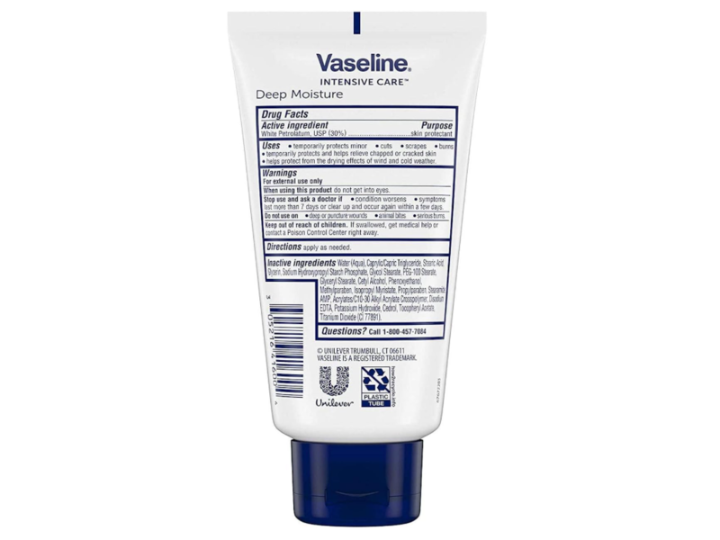 Vaseline Intensive Care Deep Moisture Jelly Cream, 4.5 oz/127 g