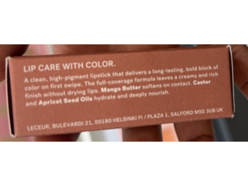 ILIA Color Block Lipstick, Tango, 0.14 oz/4 g