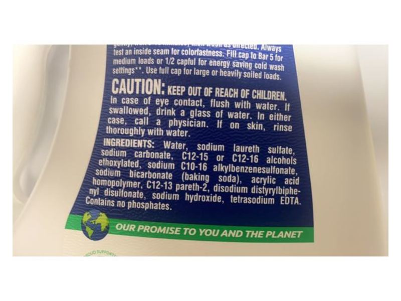 Arm & Hammer Sensitive Skin Liquid Laundry Detergent, Free & Clear, 50 loads, 67.5 fl oz/1.99 L