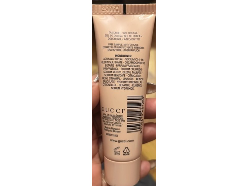 Gucci Bloom Perfumed Shower Gel, 1.6 fl oz/50 mL