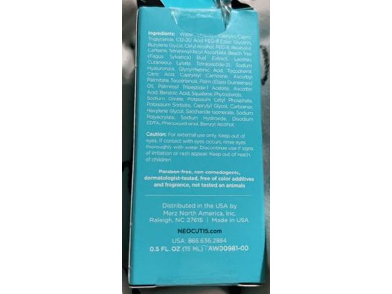 NEOCUTIS Lumiere Firm Illuminating & Tightening Eye Cream, 0.5 fl oz/15 mL