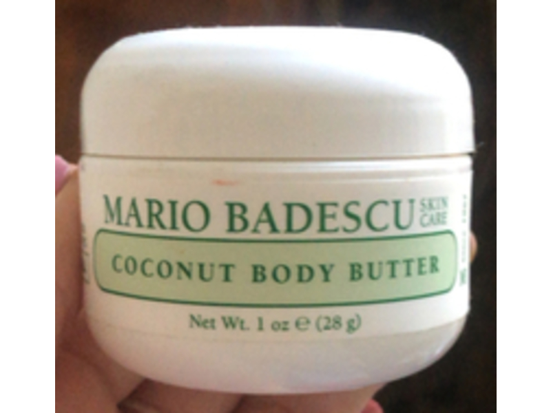 Mario Badescu Skincare Body Butter, Coconut, 1 oz/28 g