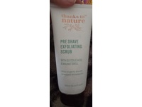 Thanks To Nature Pre Shave Exfoliating Scrub, Glycolic Acid & Walnut Shell, 6.09 fl oz/180 mL - Image 3