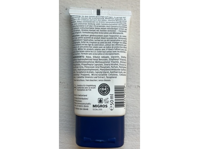 Sunlook City Protect Face & Body Sun Milk, SPF 50, 50 mL
