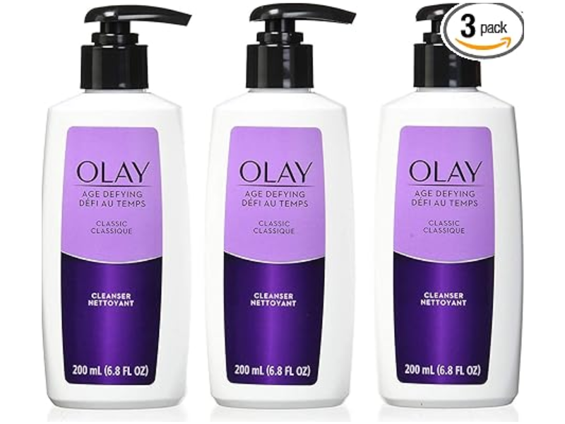 Olay Age Defying Classic Cleanser, 6.8 fl oz/200 mL, Pack Of 3