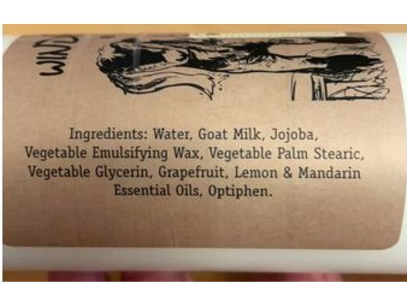 Windrift Hill Moisturizing Goat's Milk Hand & Body Lotion, Citrus Sun, 8 oz