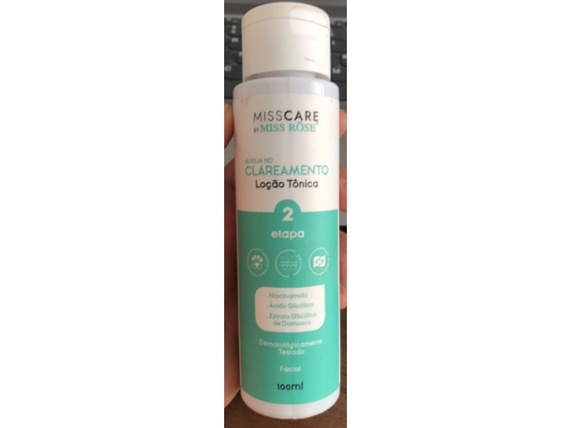 Miss Care By Miss Rose Brightening Tonic Lotion, Step 2, 100 mL