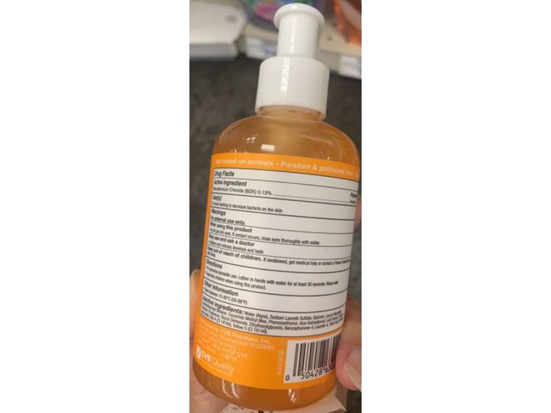 Pop Arazzi Antibacterial Liquid Hand Soap, Citrus Ginger, 6.76 fl oz/200 mL