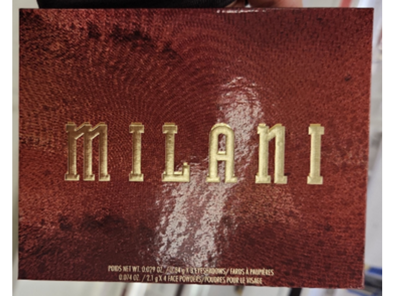 Milani All Inclusive Eye Cheek & Face Palette, 120 Medium, 0.074 oz/2,1 g