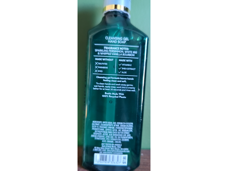 Bath & Body Works Cleansing Gel Hand Soap, Magic In The Air, 8 fl oz/236 mL