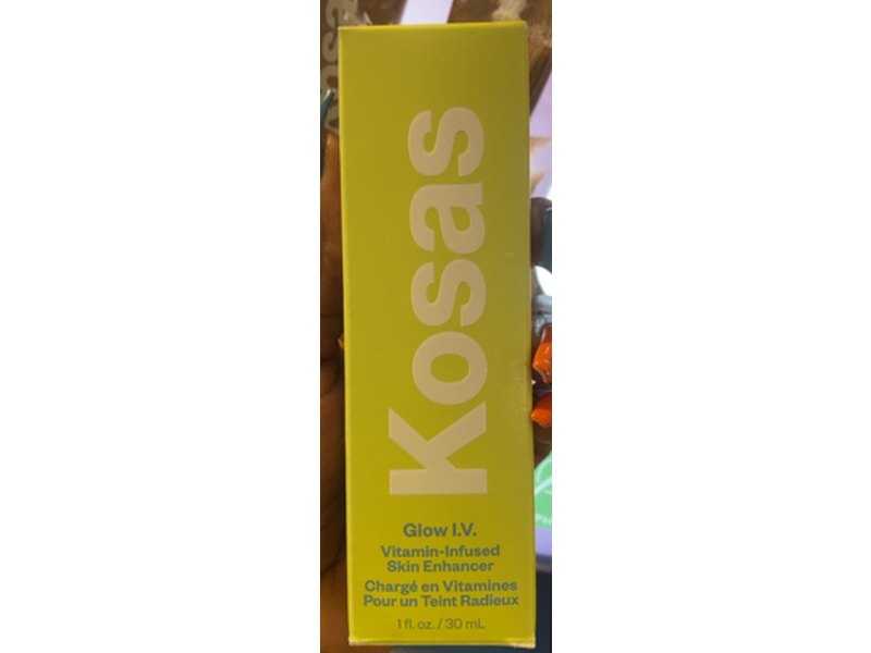 Kosas Glow I.V. Vitamin-Infused Skin Enhancer, Reflect, 1 fl oz/30 mL