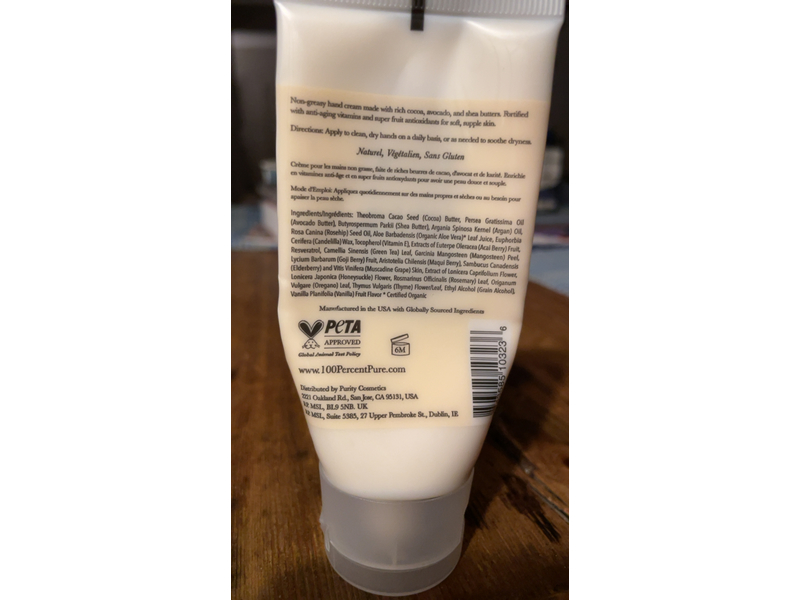 100% Pure Vanilla Bean Hand Buttercream, 2 fl oz/57 mL