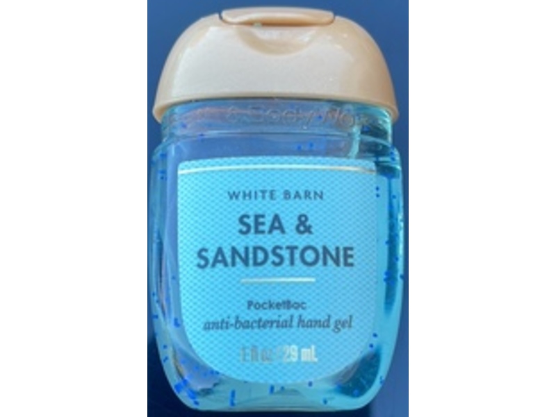 Bath & Body Works Anti-Bacterial Hand Gel, Sea & Sandstone, 1 fl oz/29 mL