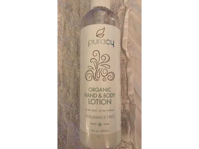 Puracy Organic Hand & Body Lotion , 12 fl oz