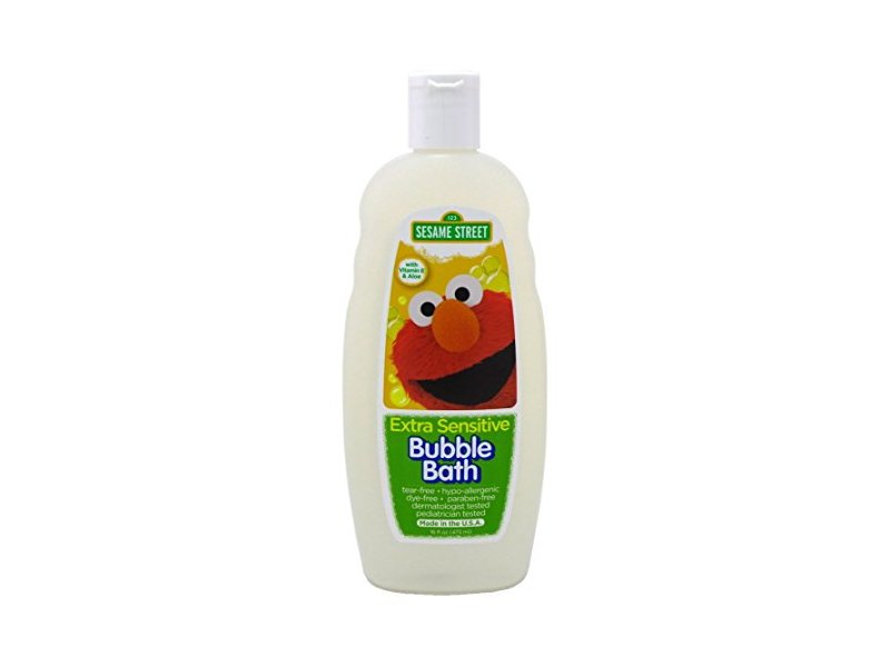 Sesame Street Bubble Bath Elmo Extra Sensitive 16 Ounce (473ml) (6 Pack)