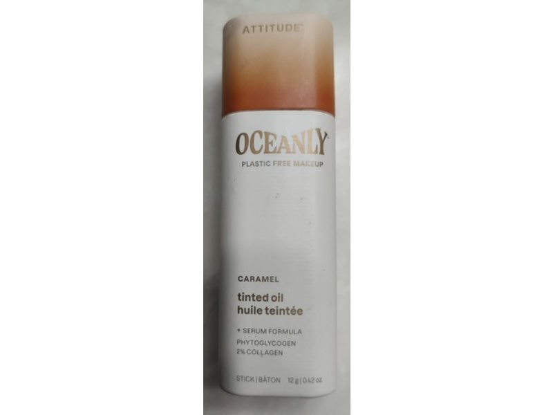 Attitude Oceanly Tinted Oil, Caramel, 0.42 oz/12 g