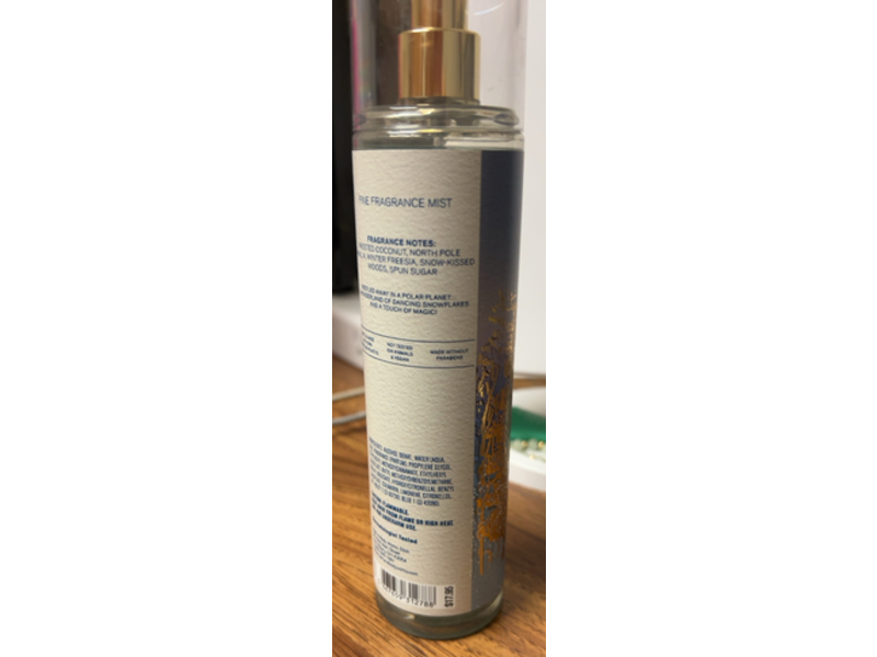 Bath & Body Works Frosted Coconut Snowball Fine Fragrance Mist, 8 fl oz/236 mL