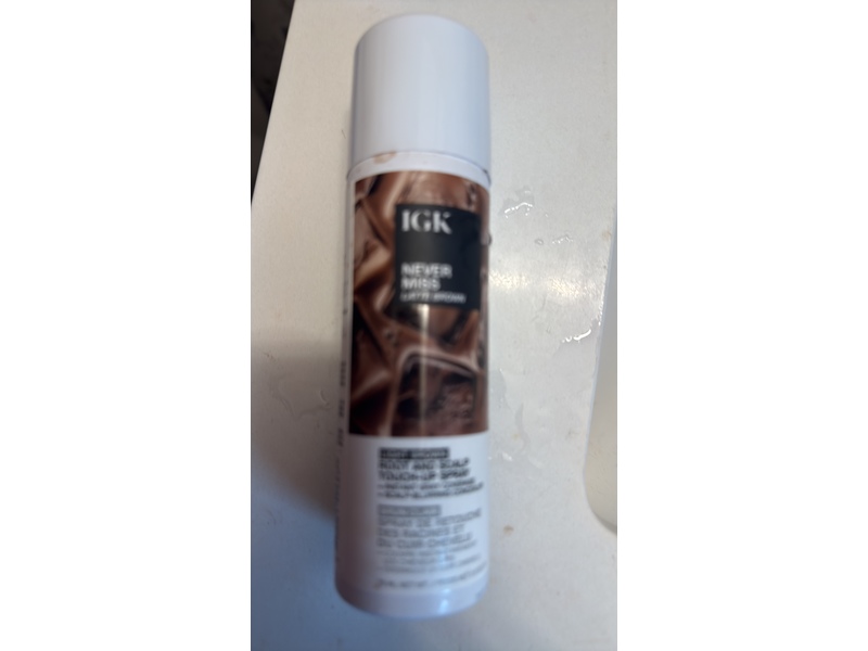 IGK Never Miss Root & Scalp Touch-Up Spray, Light Brown, 2 oz/79 mL