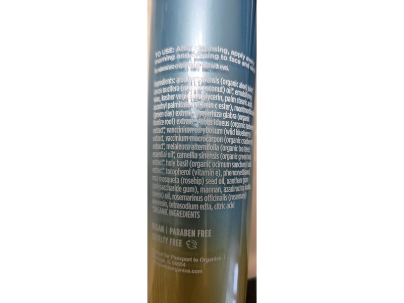 Passport To Organics Vitamin C Cream, 1.7 oz/50 mL
