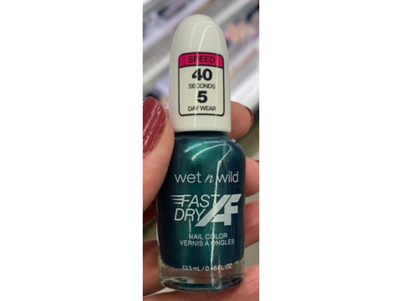 Wet n Wild Fast Dry AF Nail Polish Color, Mermaids Do Exist, 0.46 fl oz/13.5 mL
