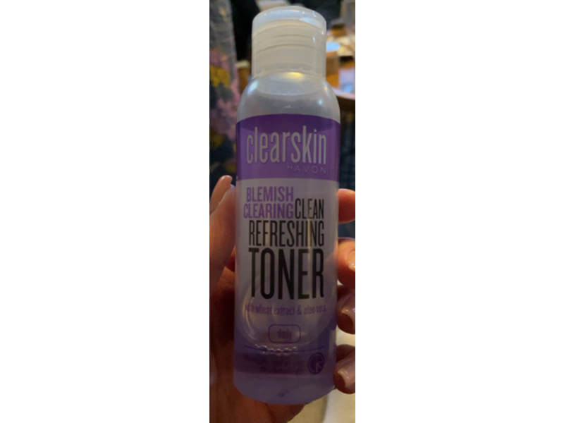 Avon Clearskin Blemish Clearing Clean Refreshing Toner, Wheat Extract & Aloe Vera, 100 mL