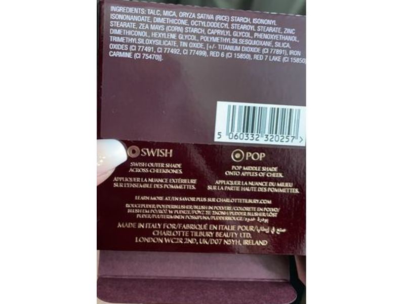 Charlotte Tilbury Cheek to Chic Swish & Glow Blusher in Sex on Fire