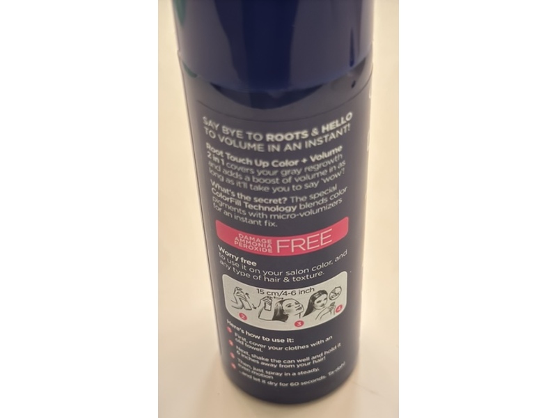 Clairol Root Touch-Up Color + Volume 2-In-1 Temporary Spray, Dark to Medium Blonde, 1.8 oz/52.7 g