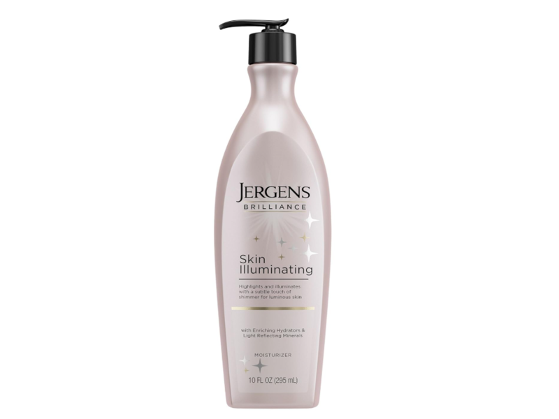 Jergens Brilliance Skin Illuminating Body Moisturizer, 10 fl oz/295 mL