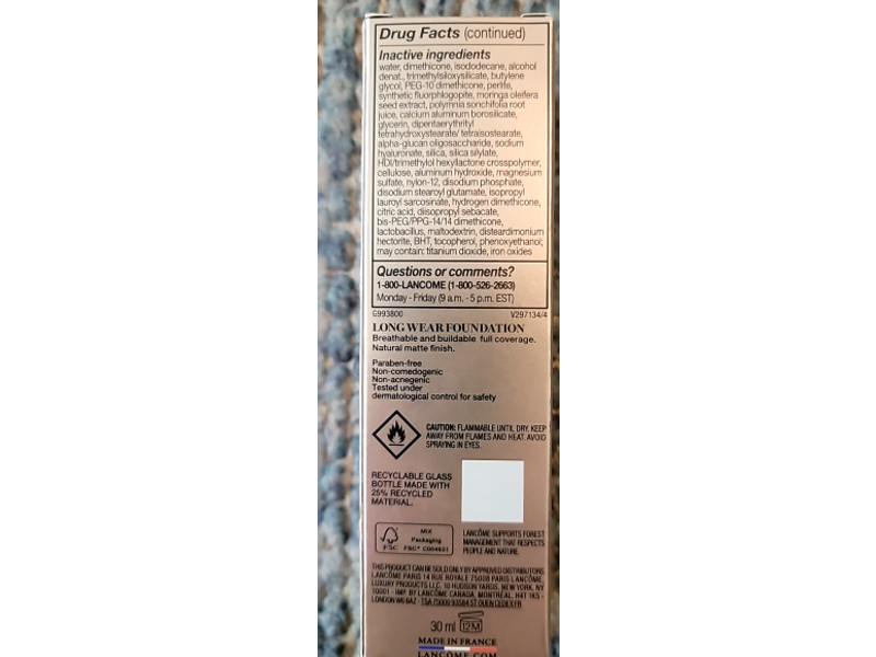 Lancome Teint Idole Ultra, 240W, SPF 25, 1fl oz/30 mL