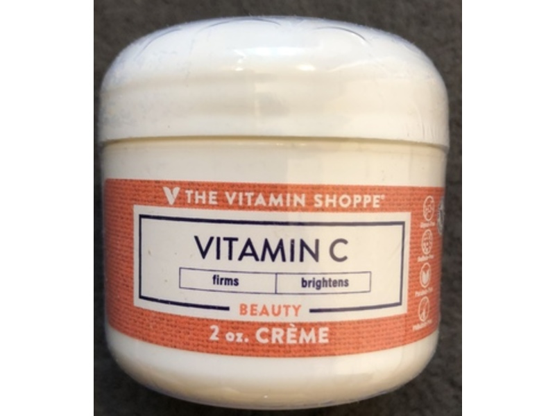 The Vitamin Shoppe Firms Brightens Beauty Cream, Vitamin C, 2 oz
