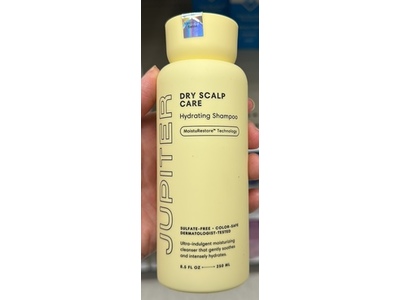 Jupiter Dry Scalp Care Hydrating Shampoo, 8.5 fl oz/250 mL