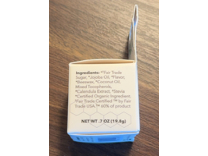 Earth's Daughter Organic Lip Scrub, Coconut, 0.7 oz/19.8 g